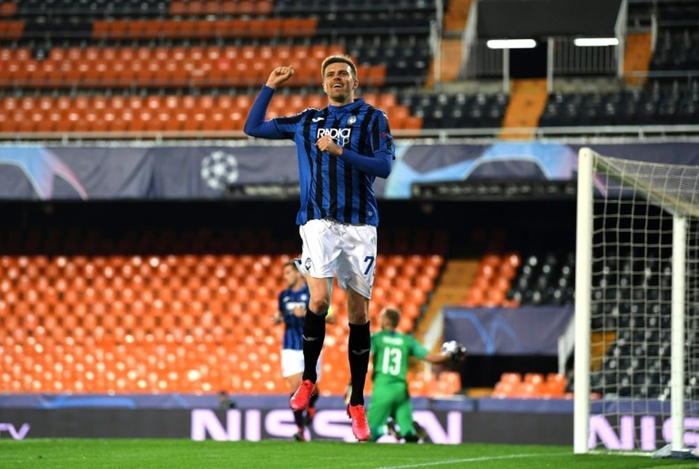 Josip Ilicic says he keeps getting better after scoring four times v Valencia. AFP