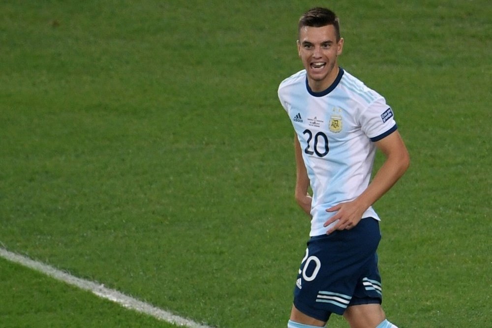 Le joueur de l'Argentine Giovani Lo Celso. AFP