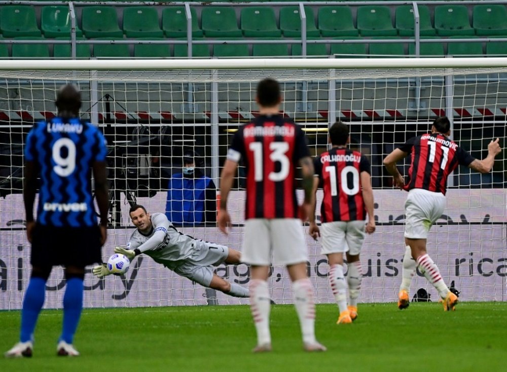 Il Milan vince il Derby. AFP