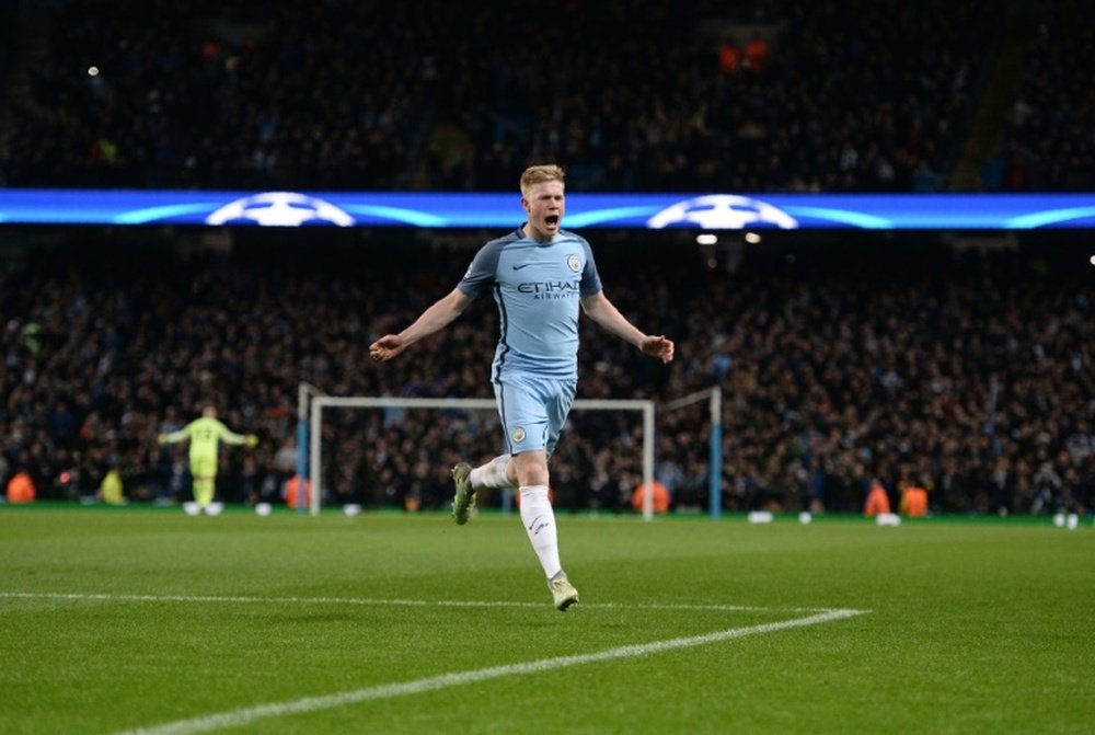 Kevin De Bruyne: two clubs, two stories. AFP