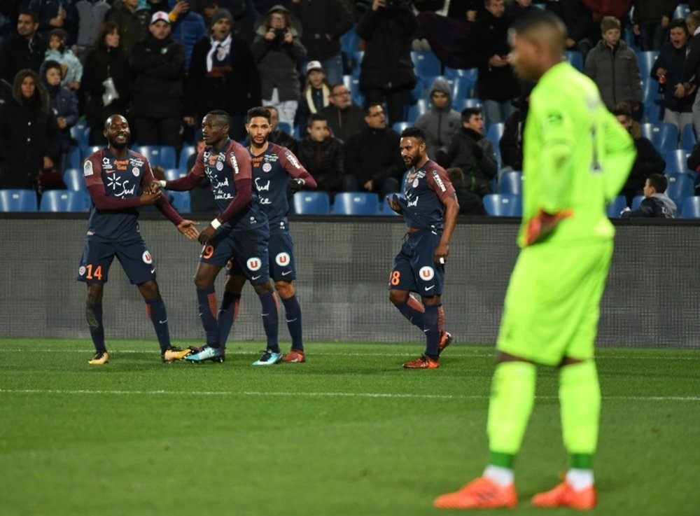 Dura derrota del Lille. AFP