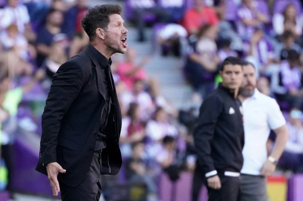 Simeone left some surprised with his declarations. AFP