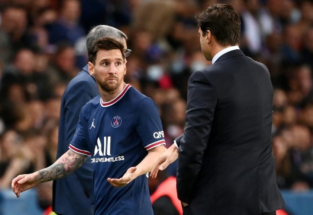 Pochettino difende Messi. AFP