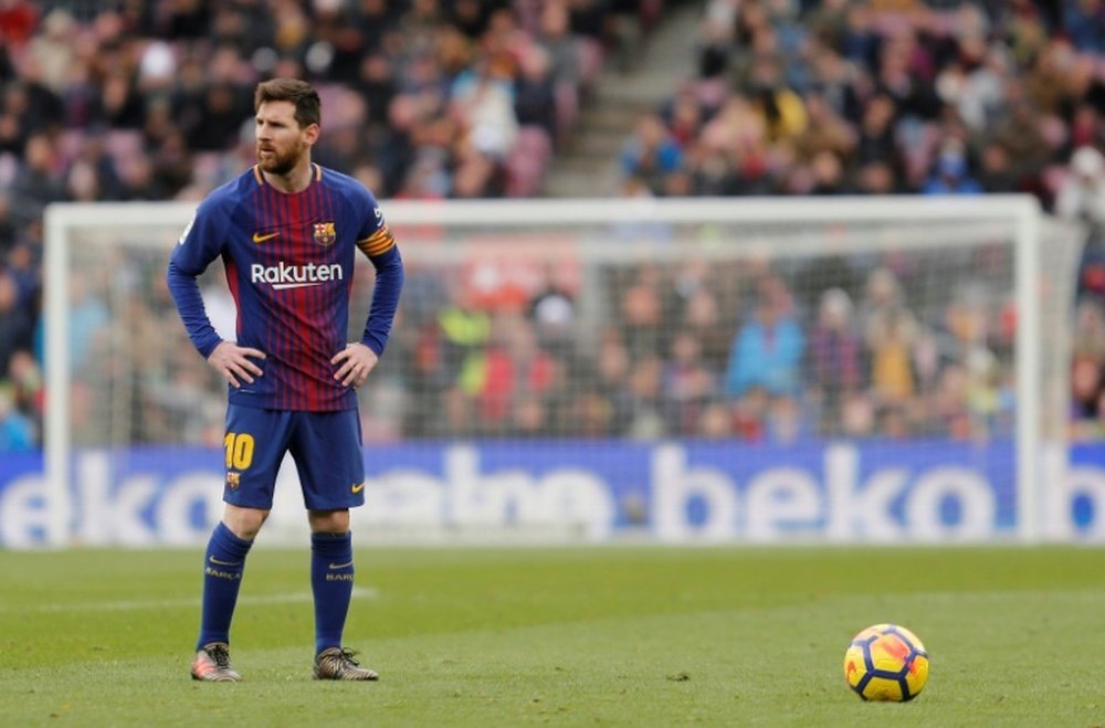 Leo Messi se medirá al Dépor la próxima jornada. AFP/Archivo