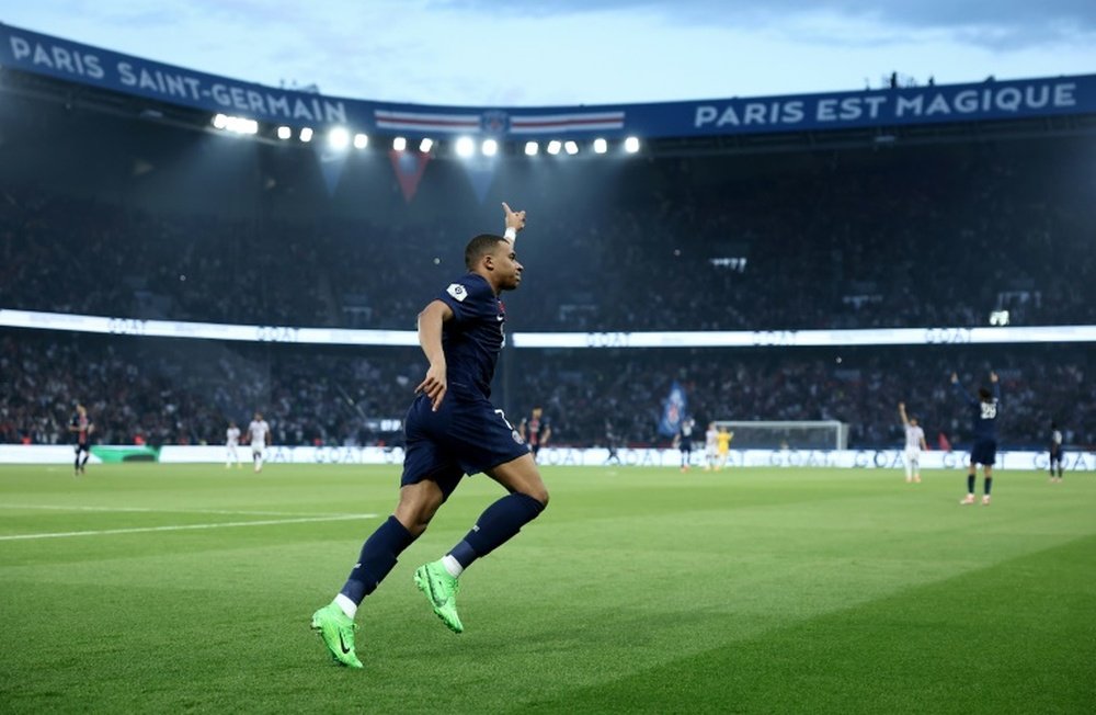 Mbappe could have already played his final Ligue 1 game. AFP