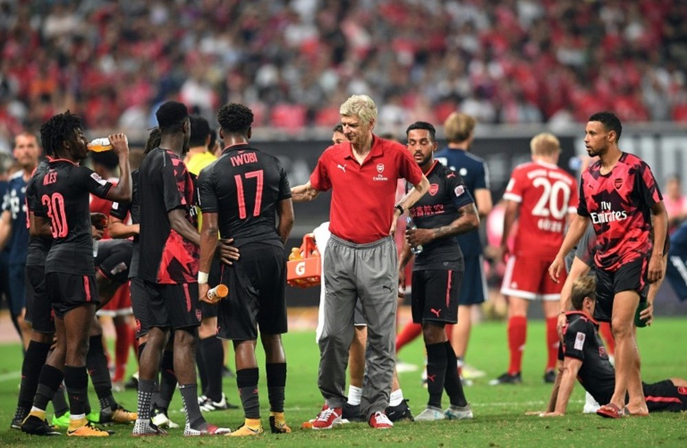 Arsenal est en Asie pour sa pré-saison. AFP