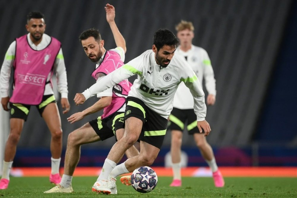 Gundogan is likely to join Barcelona in the summer. AFP