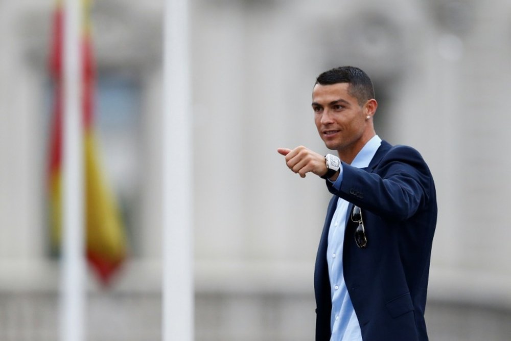Madrid a arrêté de suivre Cristiano sur les réseaux sociaux. AFP