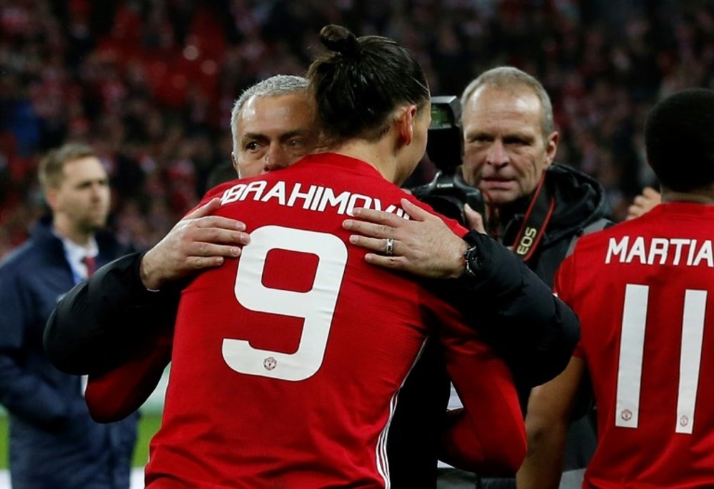 Mourinho: Mou: Fans will go to Ibra's house! AFP