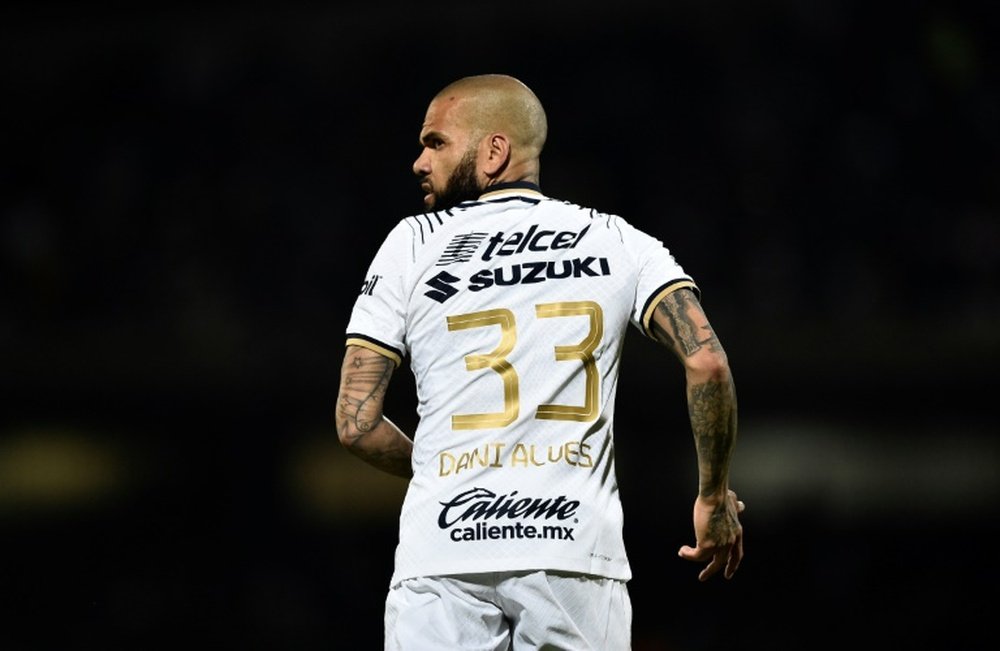 Dani Alves, despedido. AFP