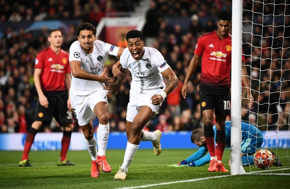 Les compos probables du match de Ligue des champions entre le PSG et Man Utd. AFP