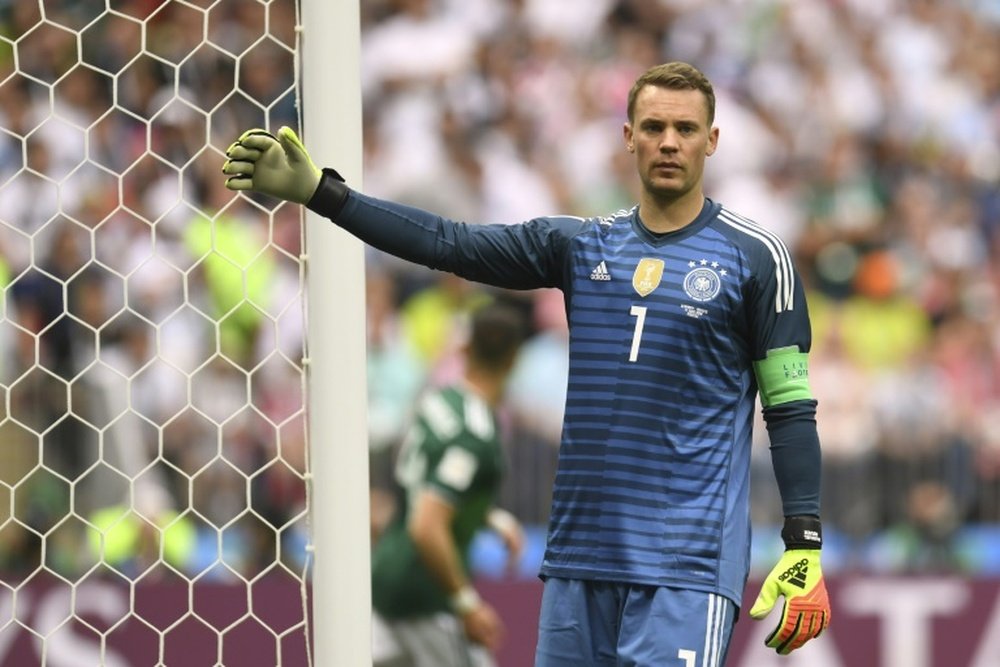 Neuer pulled no punches after exiting the World Cup. AFP