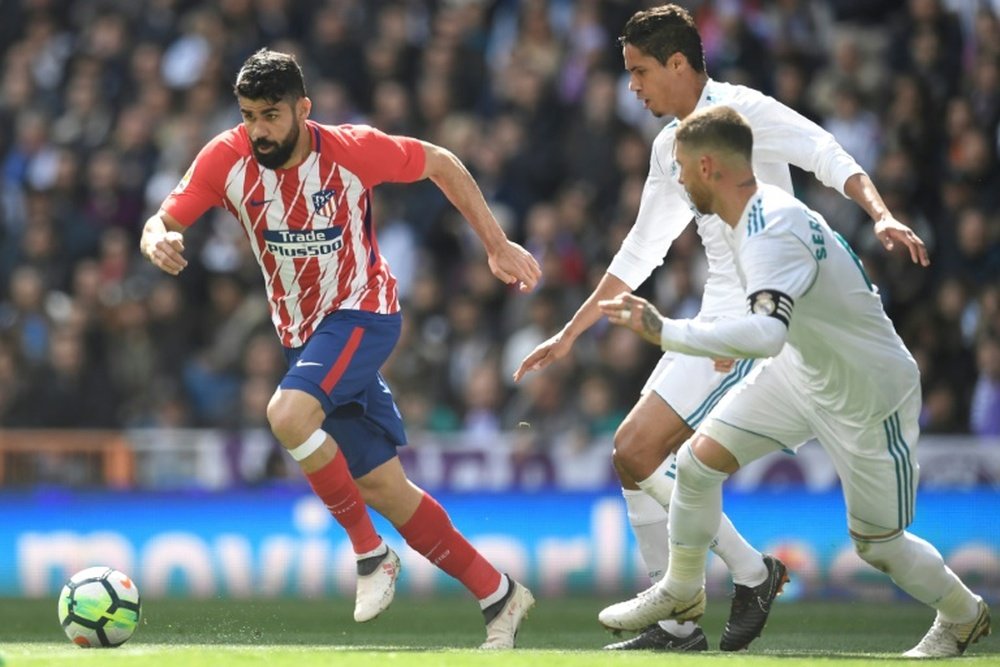 Sergio Ramos et Diego Costa se retrouveront en Europe. AFP