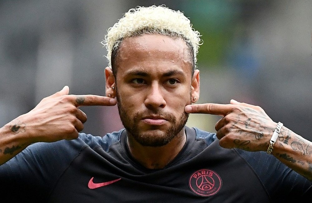 Neymar pas dans le groupe du PSG. AFP