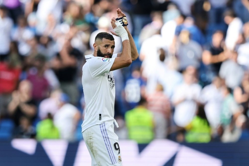 Benzema is expected to join Al Ittihad. AFP