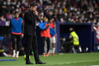 El Atlético de Madrid vive uno de los peores momentos con el Cholo como técnico. AFP