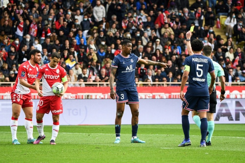 Kimpembe has a contract with PSG until 2024. AFP