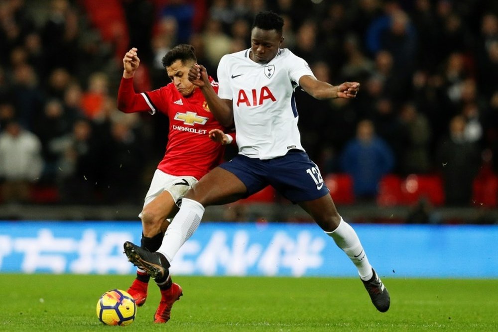 United y Tottenham se ven las caras en Wembley. AFP