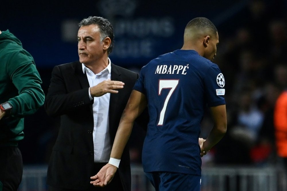 Galtier still in the dark over Mbappe. AFP