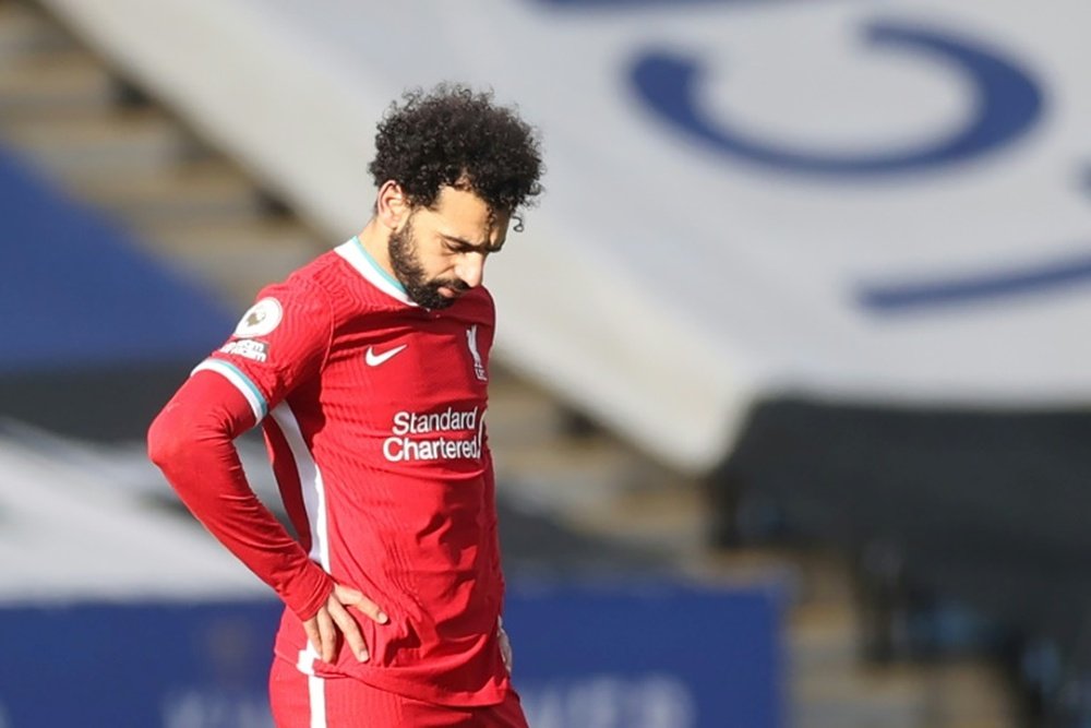 Liverpool could let Salah go. AFP
