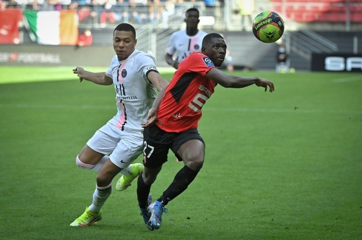 Hamari Traoré fue uno de los laterales más destacados de la pasada Ligue 1. AFP