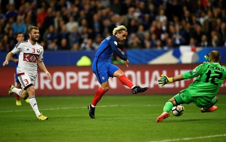 Mondial 2018 : La France mène 2 à 1 contre le Belarus à la pause