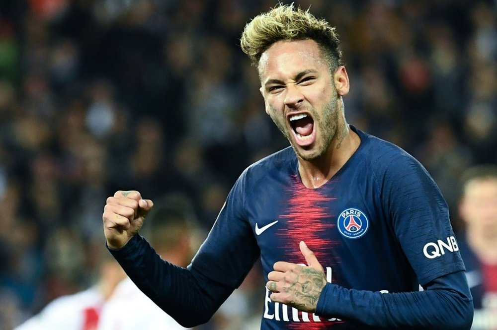 Neymar es uno de los mejores del mundo. AFP