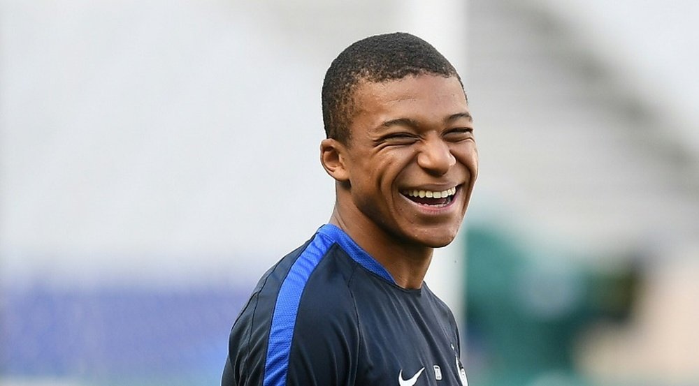 Mbappe looks set for a switch to PSG. AFP