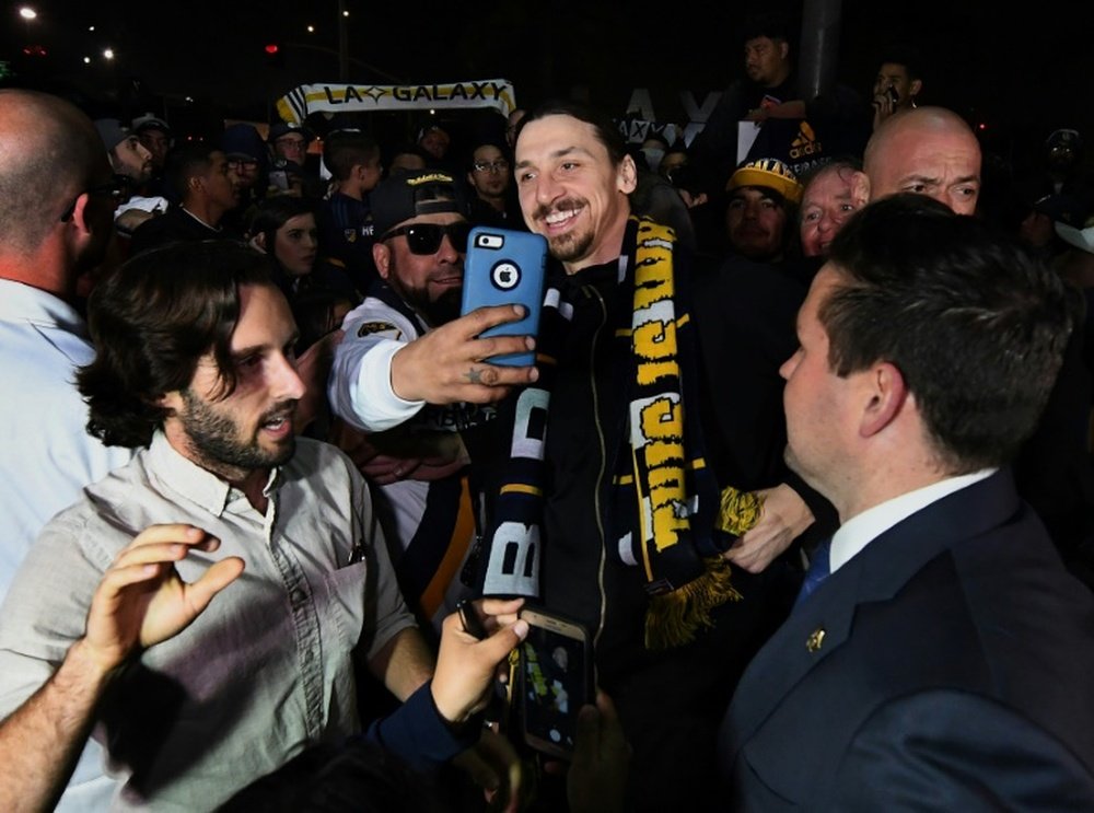Zlatan quer conquistar a MLS. AFP
