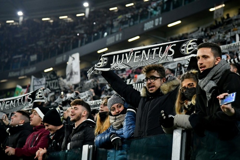 Problemas fiscales para la Juventus. AFP