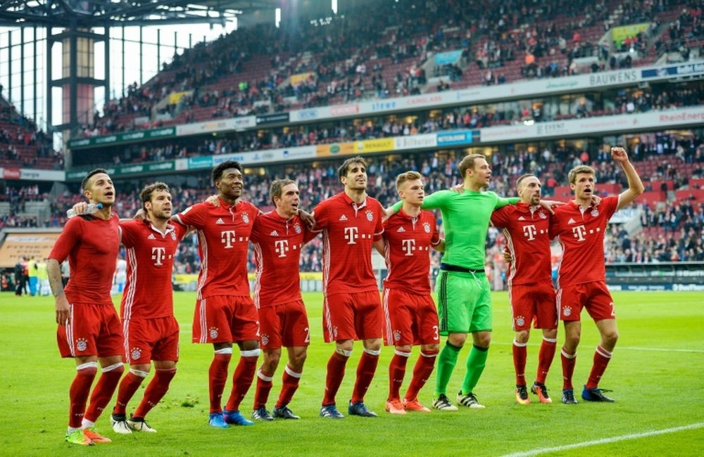 El Bayern se mide al Eintracht en un paso más hacia el título. AFP