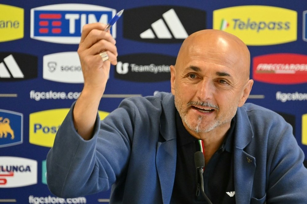 Spalletti seguirá en su puesto hasta, por lo menos, el Mundial. AFP