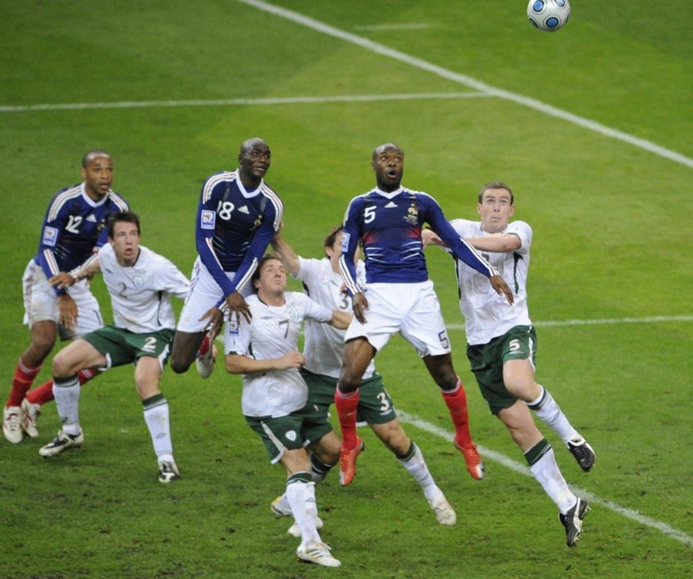 Gallas in action for France against Ireland in 2009. AFP