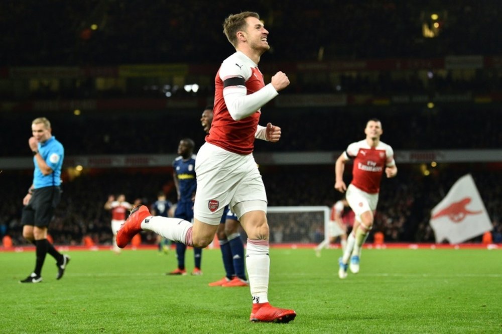Arsenal dit au revoir à Ramsey. AFP