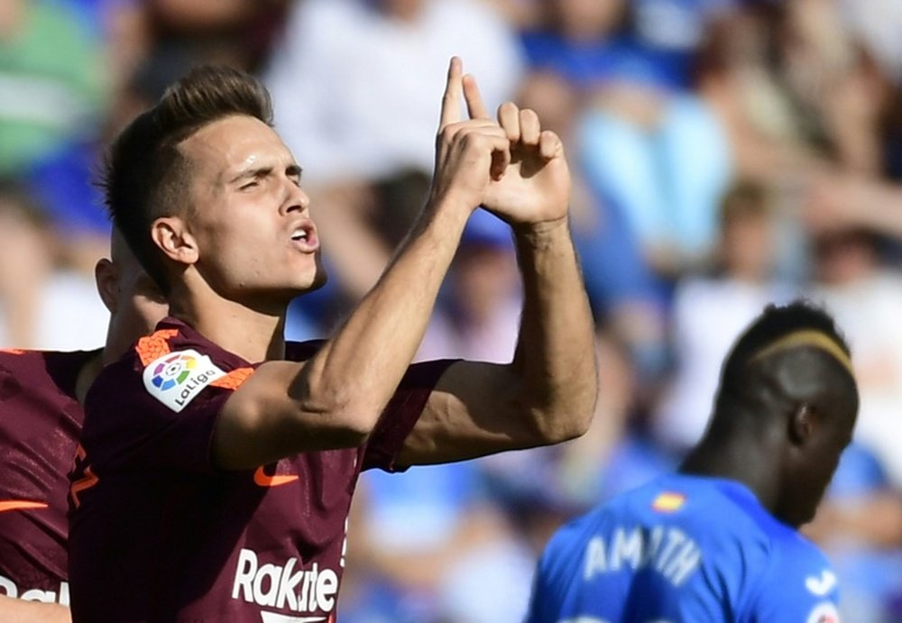 Denis Suárez podría decir adiós al Camp Nou en enero. AFP