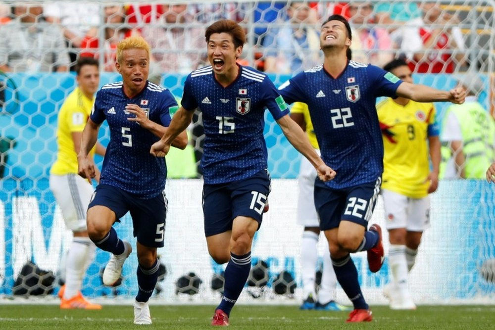 Japan will be hoping to secure the top spot in Group H. AFP