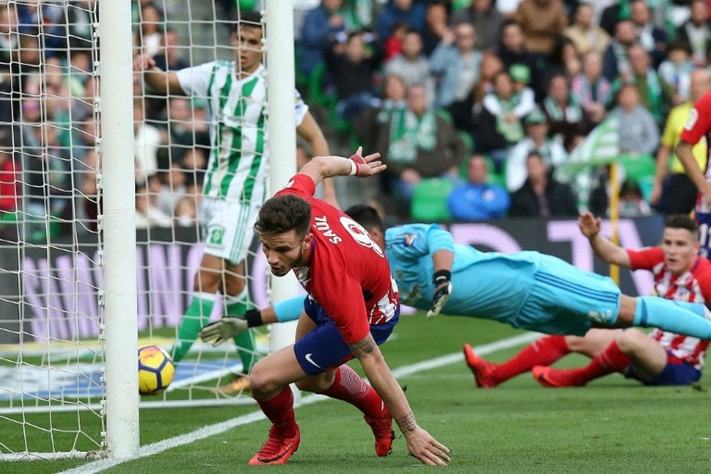 Atlético y Betis medirán fuerzas un día después de la final de Copa en el Metropolitano. AFP