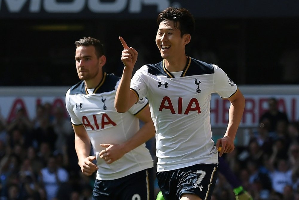 Son scored two as Spurs cruised to victory at White Hart Lane.