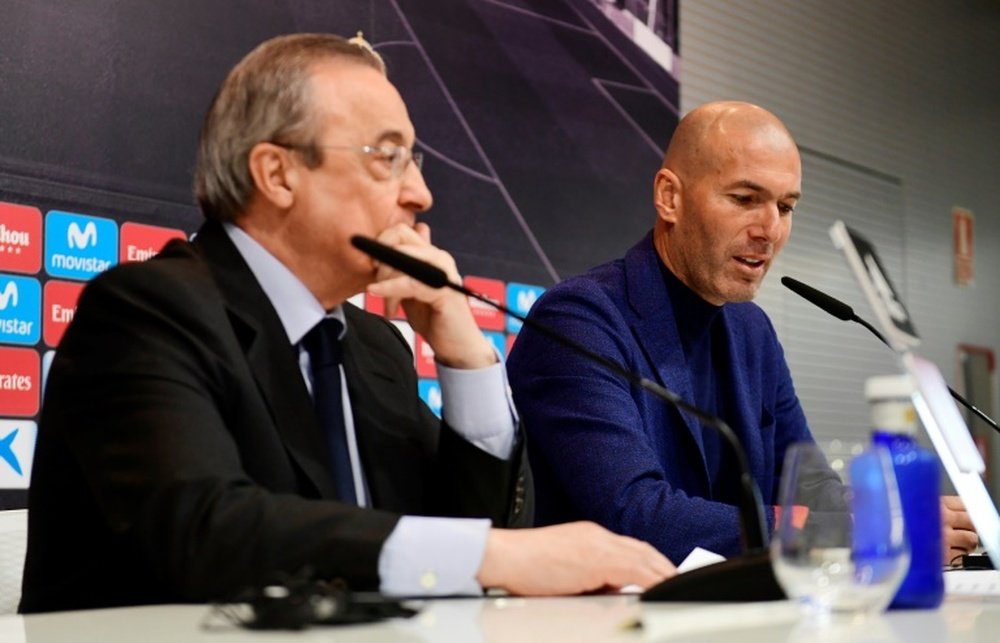 El Madrid busca al sustituto de Zidane. AFP