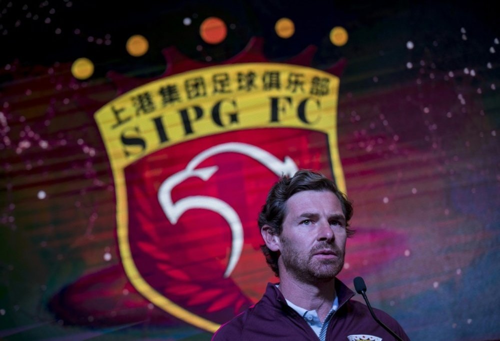 L'entraîneur portugais du Shanghai SIPG André Villas-Boas, le 13 février 2017 à Shanghai. AFP