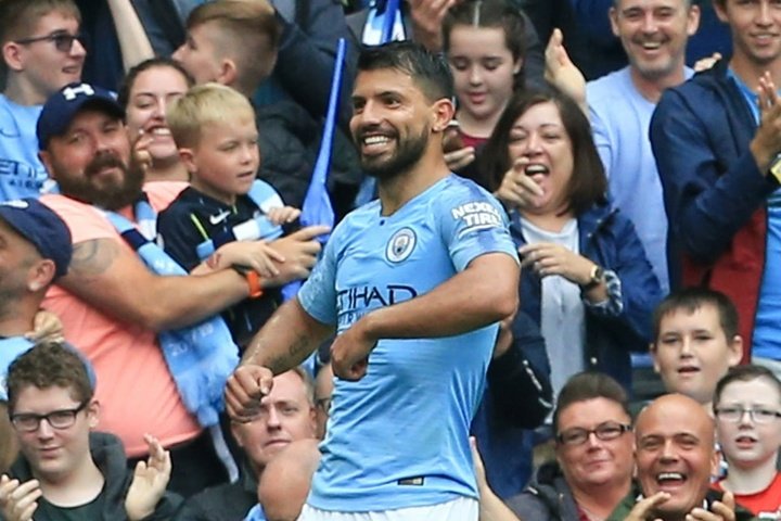 Aguero at his clinical best as City smash the 'Terriers'