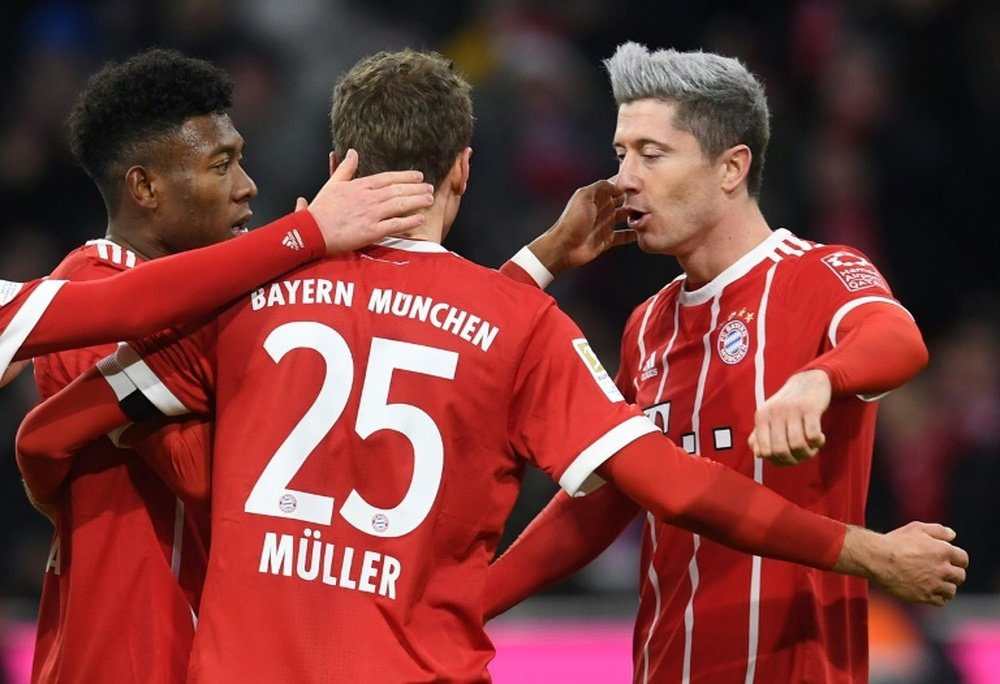 Le Bayern s'impose timidement. AFP