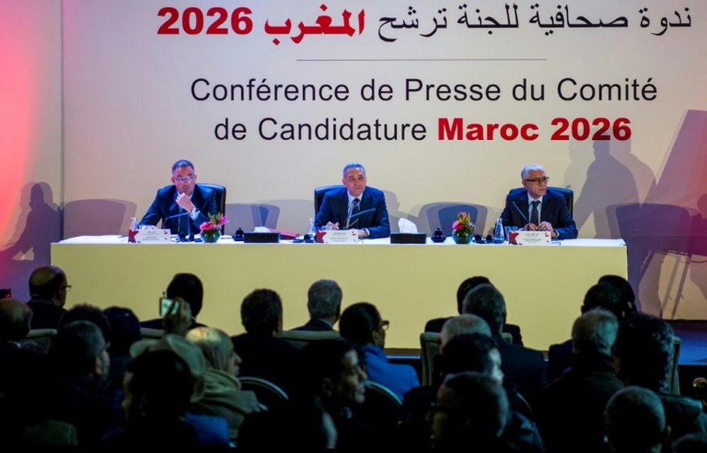 La FIFA fait le déplacement au Maroc. AFP