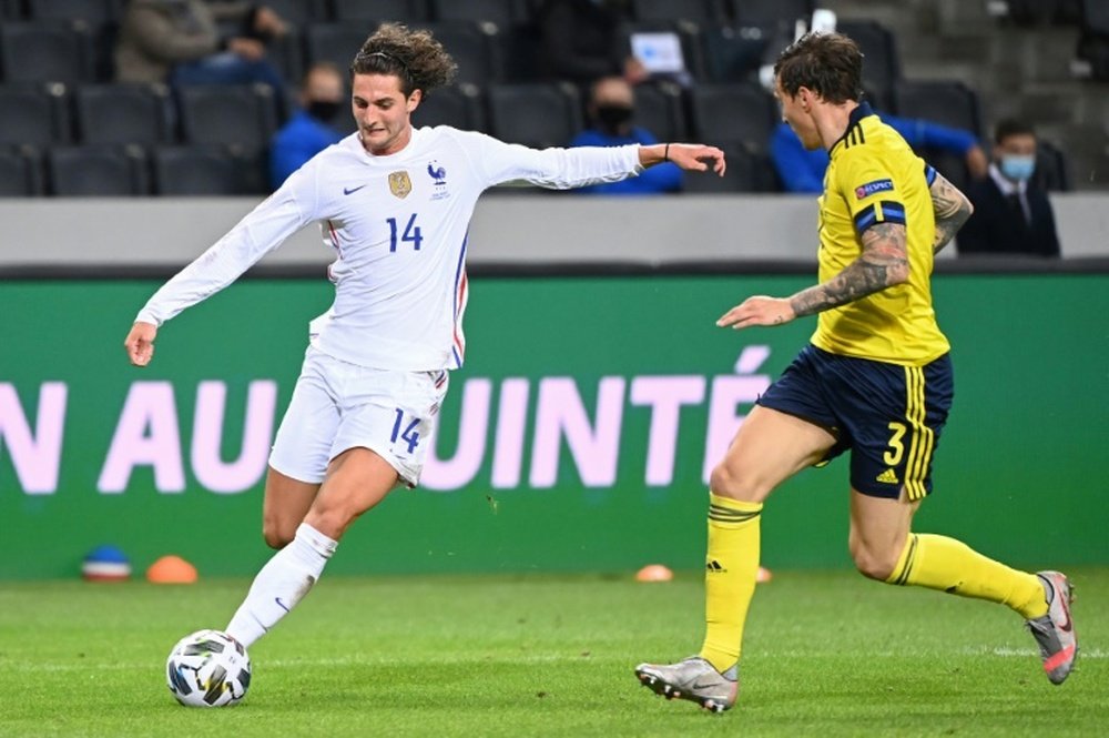 Les compos probables du match de Ligue des Nations entre la France et la Suède. afp