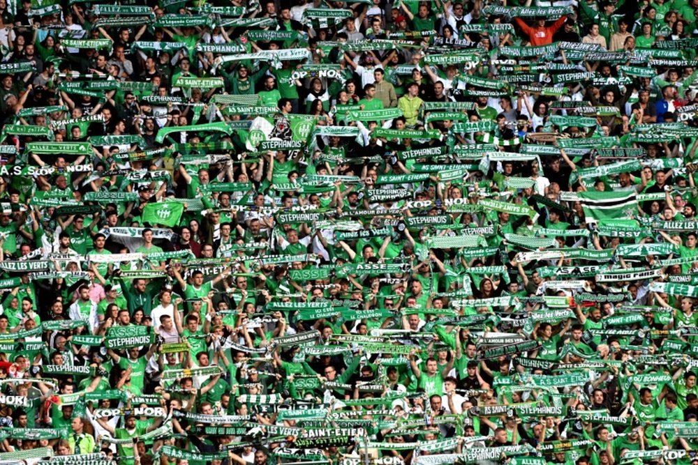 L'AS Saint-Étienne va être vendue. AFP