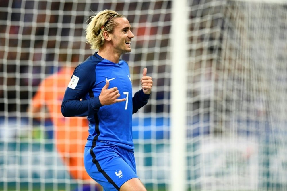 Griezmann habló sobre el sorprendente empate de Francia ante Luxemburgo. AFP