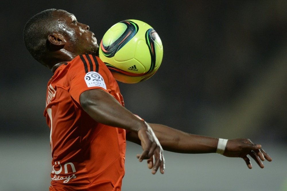 Lorient's Majeed Waris could play for Premier League side Burnley. AFP