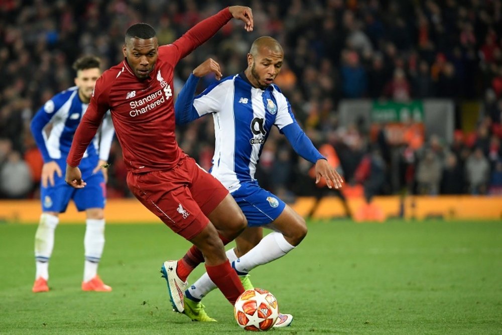 Daniel Sturridge has seen his ban increased to four months. AFP