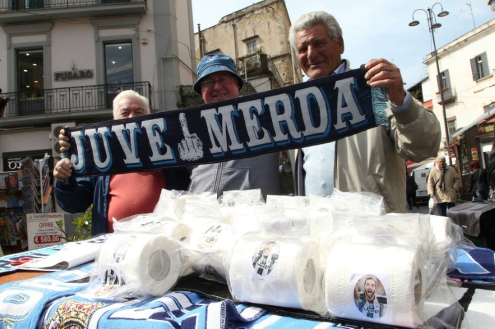Napoli supporters still do not forgive the Argentine for his departure.