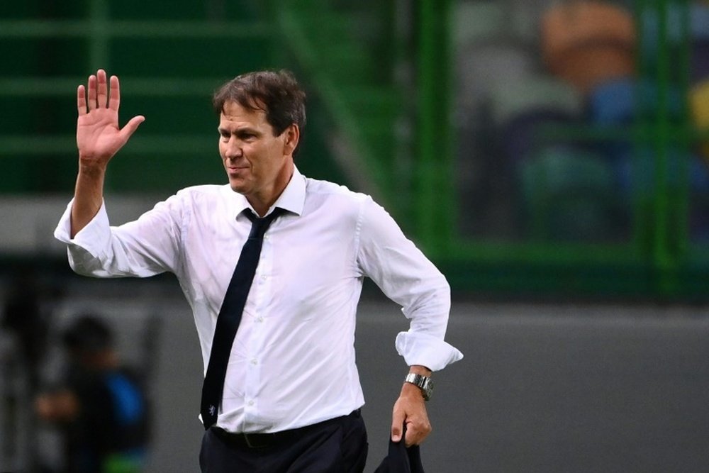 Rudi García cargó contra Juninho. AFP